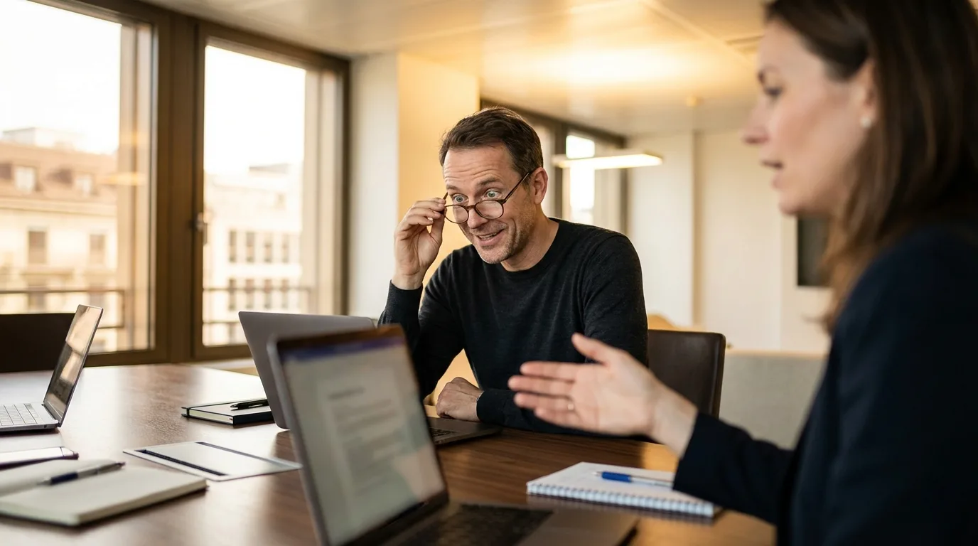 Participant decouvrant les capacites de l'IA lors d'une formation DKDP Geneve